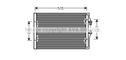 IV5065 AVA+QUALITY+COOLING Condenser, air conditioning