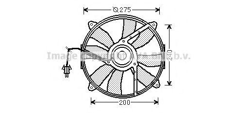 MS7520 AVA+QUALITY+COOLING Fan, radiator