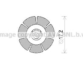 MS8662 AVA+QUALITY+COOLING Heating / Ventilation Interior Blower