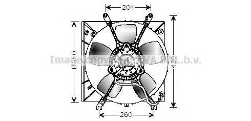 MT7507 AVA+QUALITY+COOLING Fan, radiator