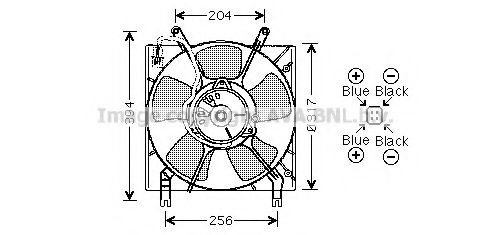 MT7515 AVA+QUALITY+COOLING Fan, radiator