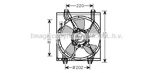 MT7526 AVA+QUALITY+COOLING Fan, radiator