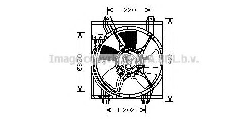 MT7527 AVA+QUALITY+COOLING Fan, radiator