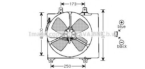 MZ7501 AVA+QUALITY+COOLING Охлаждение Вентилятор, охлаждение двигателя