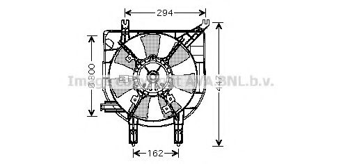 MZ7531 AVA+QUALITY+COOLING Fan, radiator