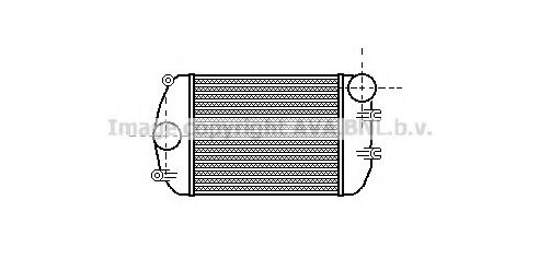 PE4143 AVA+QUALITY+COOLING Intercooler, charger