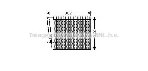 RTV356 AVA+QUALITY+COOLING Evaporator, air conditioning