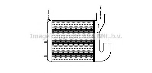 SB4023 AVA+QUALITY+COOLING Intercooler, charger