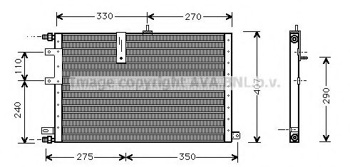 SB5033 AVA+QUALITY+COOLING Air Conditioning Condenser, air conditioning