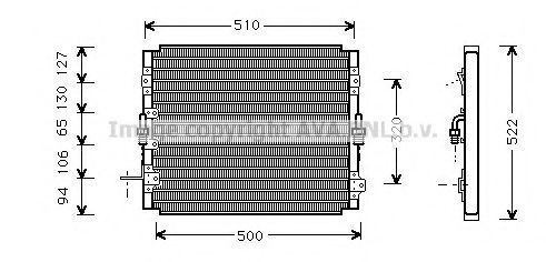 TO5244 AVA+QUALITY+COOLING Condenser, air conditioning