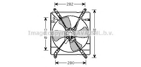 TO7519 AVA+QUALITY+COOLING Fan, radiator