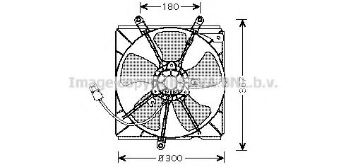 TO7540 AVA+QUALITY+COOLING Fan, radiator