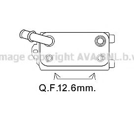 Oil Cooler, automatic transmission