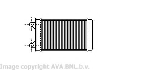 VW6117 AVA+QUALITY+COOLING Heat Exchanger, interior heating