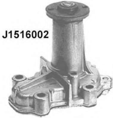 J1516002 NIPPARTS Cooling System Water Pump