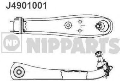 J4901001 NIPPARTS Track Control Arm