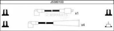 J5380100 NIPPARTS Комплект проводов зажигания