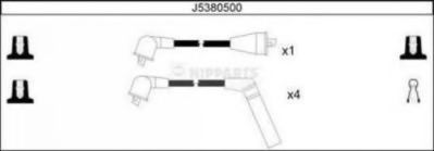 J5380500 NIPPARTS Ignition Cable Kit