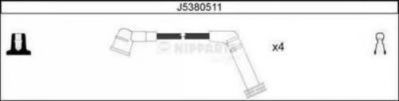 J5380511 NIPPARTS Комплект проводов зажигания