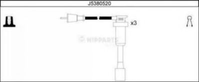 J5380520 NIPPARTS Ignition Cable Kit