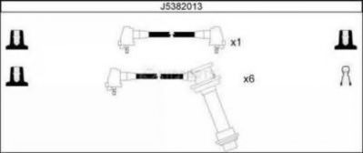 J5382013 NIPPARTS Ignition Cable Kit