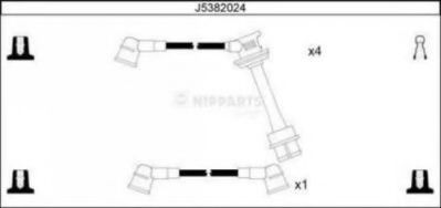 J5382024 NIPPARTS Ignition System Ignition Cable Kit