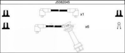 J5382045 NIPPARTS Ignition System Ignition Cable Kit