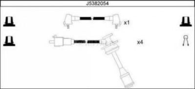 J5382054 NIPPARTS Ignition Cable Kit