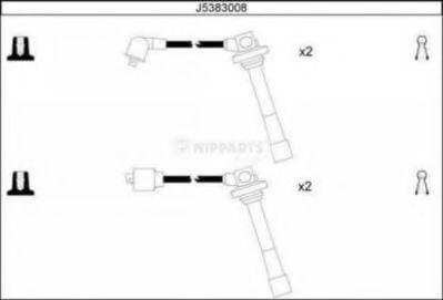 J5383008 NIPPARTS Ignition Cable Kit