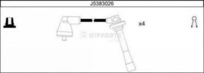 J5383026 NIPPARTS Комплект проводов зажигания