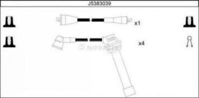 J5383039 NIPPARTS Ignition Cable Kit