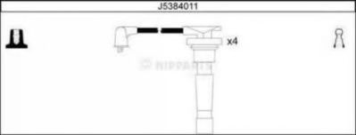 J5384011 NIPPARTS Ignition Cable Kit