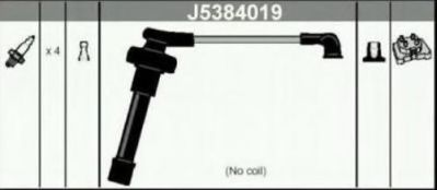J5384019 NIPPARTS Комплект проводов зажигания