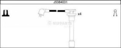 J5384031 NIPPARTS Ignition System Ignition Cable Kit