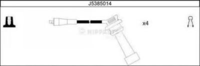 J5385014 NIPPARTS Комплект проводов зажигания