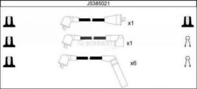 J5385021 NIPPARTS Ignition Cable Kit
