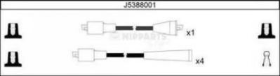J5388001 NIPPARTS Комплект проводов зажигания