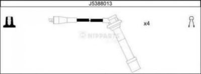 J5388013 NIPPARTS Ignition System Ignition Cable Kit
