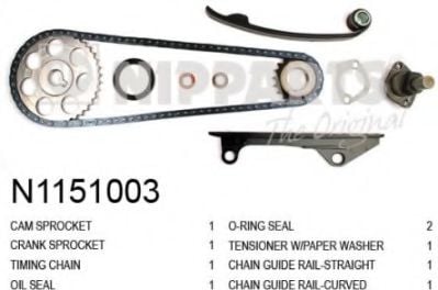N1151003 NIPPARTS Timing Chain Kit