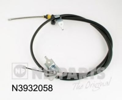 N3932058 NIPPARTS Brake System Cable, parking brake
