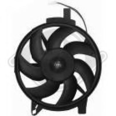 1665101 DIEDERICHS Fan, A/C condenser
