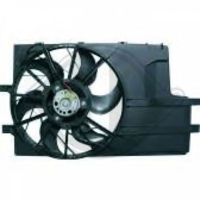 1680201 DIEDERICHS Fan, radiator