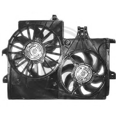 1875102 DIEDERICHS Fan, radiator