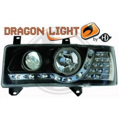 2270685 DIEDERICHS Lights Headlight Set