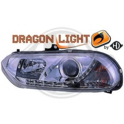 3050285 DIEDERICHS Lights Headlight Set