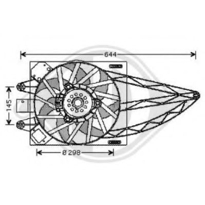 3434401 DIEDERICHS Wheel Suspension Control Arm-/Trailing Arm Bush