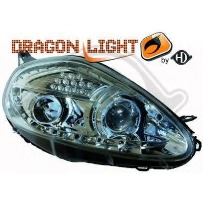 3456485 DIEDERICHS Lights Headlight Set