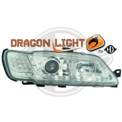 4233785 DIEDERICHS Lights Headlight Set