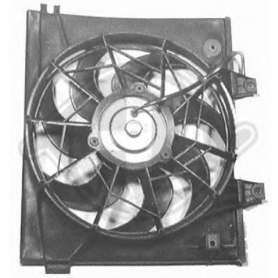 6530001 DIEDERICHS Air Conditioning Fan, A/C condenser