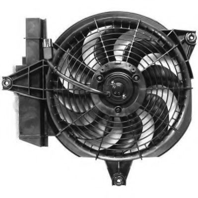 6870101 DIEDERICHS Fan, A/C condenser